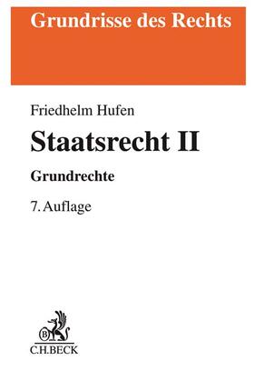 Hufen | Staatsrecht II | Buch | 978-3-406-73282-9 | sack.de