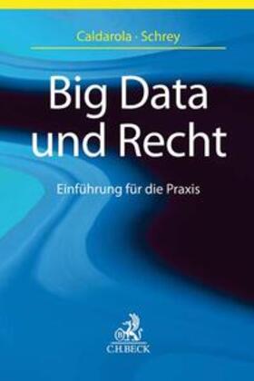 Caldarola / Schrey | Big Data und Recht | Buch | sack.de
