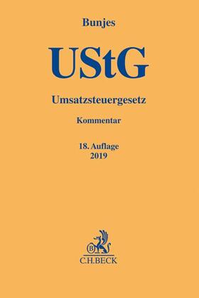 Bunjes | Umsatzsteuergesetz: UStG | Buch | 978-3-406-73315-4 | sack.de
