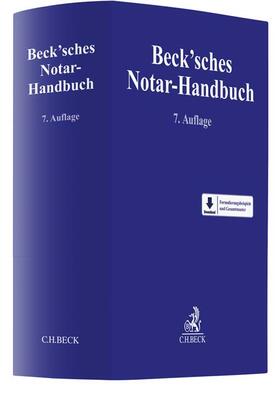 Heckschen / Herrler / Münch | Beck'sches Notar-Handbuch | Buch | 978-3-406-73389-5 | sack.de