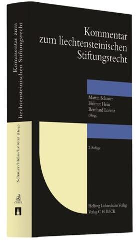 Heiss / Lorenz / Schauer  |  Kommentar zum Liechtensteinischen Stiftungsrecht | Buch |  Sack Fachmedien