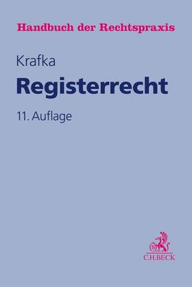 Krafka | Registerrecht | Buch | 978-3-406-73494-6 | sack.de