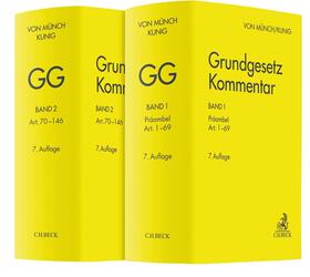 von Münch / Kunig | Grundgesetz-Kommentar: GG | Buch | 978-3-406-73590-5 | sack.de