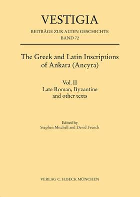 Mitchell / French | The Greek and Latin Inscriptions of Ankara (Ancyra) | E-Book | sack.de
