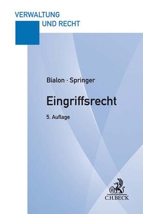 Bialon / Springer | Eingriffsrecht | Buch | 978-3-406-73704-6 | sack.de