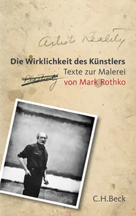 Rothko |  Die Wirklichkeit des Künstlers | Buch |  Sack Fachmedien