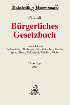 Palandt / Brudermüller | Bürgerliches Gesetzbuch: BGB | Buch | 978-3-406-73800-5 | sack.de