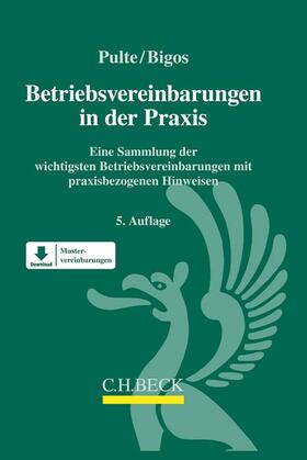 Pulte / Bigos | Betriebsvereinbarungen in der Praxis | Buch | 978-3-406-73823-4 | sack.de