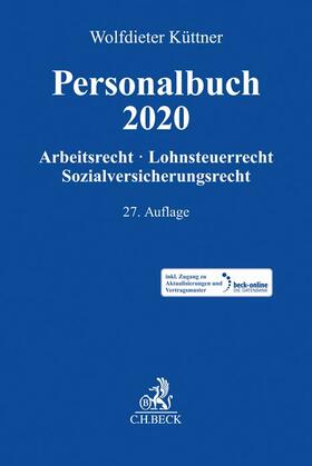 Küttner / Röller | Personalbuch 2020 | Medienkombination | 978-3-406-74000-8 | sack.de