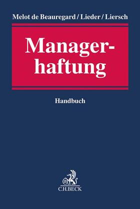 Melot de Beauregard / Lieder / Liersch | Managerhaftung | Buch | 978-3-406-74081-7 | sack.de