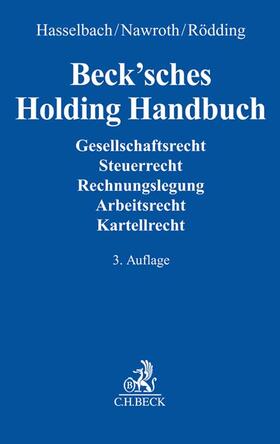 Hasselbach / Nawroth / Rödding | Beck'sches Holding Handbuch | Buch | 978-3-406-74095-4 | sack.de
