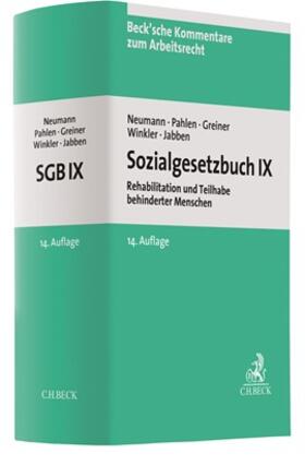 Neumann / Pahlen / Winkler |  Sozialgesetzbuch IX: SGB IX | Buch |  Sack Fachmedien