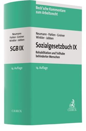 Neumann / Pahlen / Winkler | Sozialgesetzbuch IX: SGB IX | Buch | 978-3-406-74143-2 | sack.de
