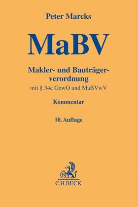 Marcks | MaBV | Buch | 978-3-406-74188-3 | sack.de
