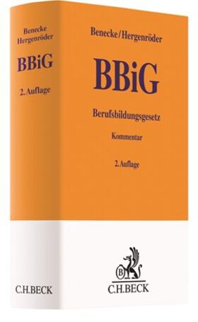 Benecke / Hergenröder |  BBiG: Berufsbildungsgesetz | Buch |  Sack Fachmedien