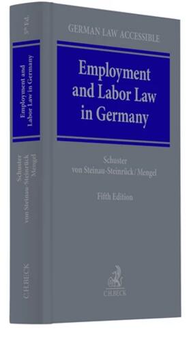 Schuster / v. Steinau-Steinrück / Mengel | Employment & Labor Law in Germany | Buch | 978-3-406-74286-6 | sack.de