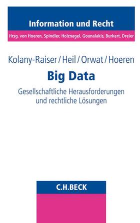 Kolany-Raiser / Heil / Orwat |  Big Data | Buch |  Sack Fachmedien