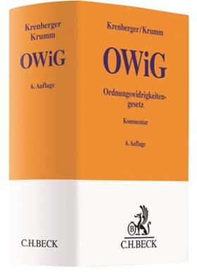 Krenberger / Krumm | Ordnungswidrigkeitengesetz: OWiG | Buch | 978-3-406-74540-9 | sack.de