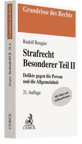 Rengier | Strafrecht Besonderer Teil II | Buch | 978-3-406-74545-4 | sack.de