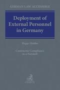 Happ / Habbe / Gliewe |  Deployment of External Personnel in Germany | Buch |  Sack Fachmedien