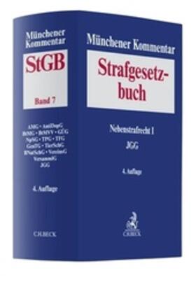 Erb / Schäfer | Münchener Kommentar zum Strafgesetzbuch: StGB, Band 7: Nebenstrafrecht I, JGG  | Buch | 978-3-406-74607-9 | sack.de