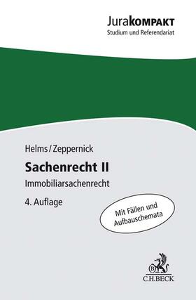 Helms / Zeppernick | Sachenrecht II | Buch | 978-3-406-74991-9 | sack.de