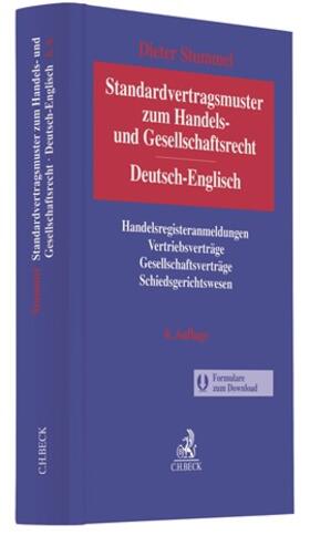 Stummel |  Standardvertragsmuster zum Handels- und Gesellschaftsrecht = German-English Standard Forms and Agreements in Company and Commercial Law | Buch |  Sack Fachmedien