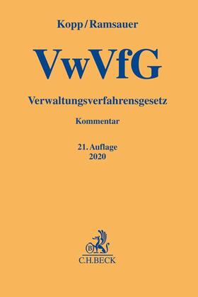 Ramsauer / Kopp | VwVfG: Verwaltungsverfahrensgesetz | Buch | 978-3-406-75085-4 | sack.de