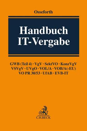 Osseforth | Handbuch IT-Vergabe | Buch | 978-3-406-75144-8 | sack.de