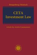 Bungenberg / Reinisch |  CETA Investment Law | Buch |  Sack Fachmedien