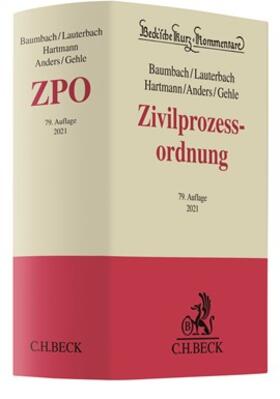 Baumbach / Lauterbach / Hartmann | Zivilprozessordnung: ZPO | Buch | 978-3-406-75500-2 | sack.de