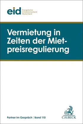  Vermietung in Zeiten der Mietpreisregulierung | Buch |  Sack Fachmedien