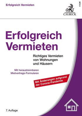 Schüller | Erfolgreich Vermieten | Buch | 978-3-406-75773-0 | sack.de