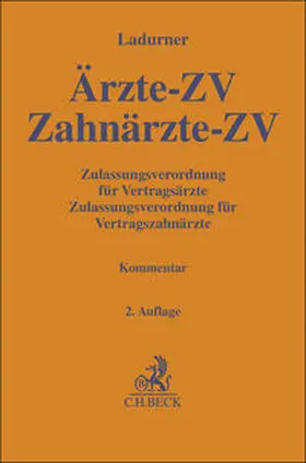 Ladurner |  Ärzte-ZV, Zahnärzte-ZV | Buch |  Sack Fachmedien