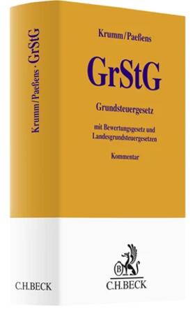 Krumm / Paeßens | Grundsteuergesetz: GrStG | Buch | 978-3-406-75821-8 | sack.de