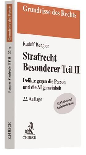 Rengier | Strafrecht Besonderer Teil II | Buch | 978-3-406-75888-1 | sack.de