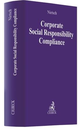 Nietsch |  Corporate Social Responsibility Compliance | Buch |  Sack Fachmedien