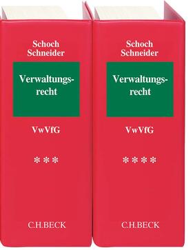 Schoch / Schneider | Verwaltungsrecht: VwVfG, mit Fortsetzungsbezug | Loseblattwerk | sack.de