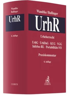 Wandtke / Bullinger | Praxiskommentar Urheberrecht: UrhR | Buch | sack.de