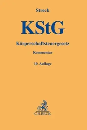 Streck |  Körperschaftsteuergesetz: KStG | Buch |  Sack Fachmedien