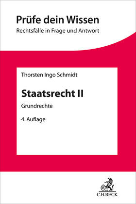 Schmidt |  Staatsrecht II | Buch |  Sack Fachmedien
