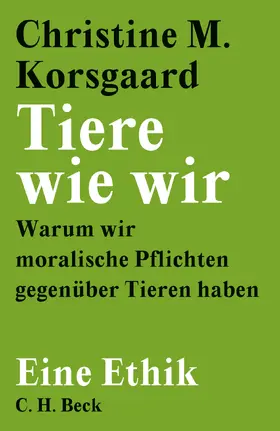 Korsgaard |  Tiere wie wir | Buch |  Sack Fachmedien