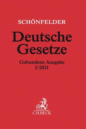 Schönfelder | Deutsche Gesetze  | Buch | 978-3-406-76568-1 | sack.de