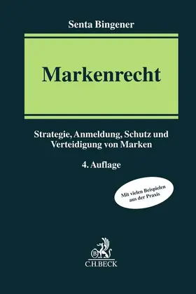 Bingener |  Markenrecht | Buch |  Sack Fachmedien