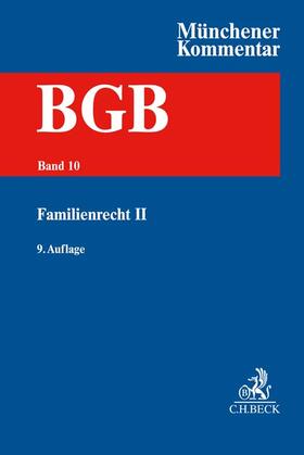 Schwab | Münchener Kommentar zum Bürgerlichen Gesetzbuch  Bd. 10: Familienrecht II §§ 1589-1921, SGB VIII | Buch | sack.de