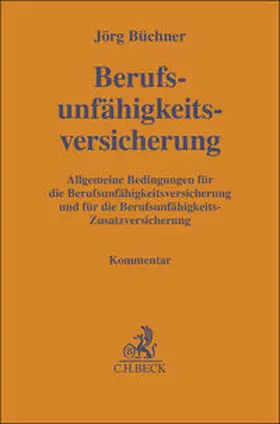 Büchner |  Berufsunfähigkeitsversicherung | Buch |  Sack Fachmedien