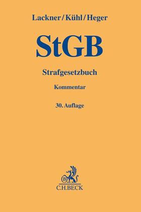 Lackner / Kühl / Heger | Strafgesetzbuch: StGB | Buch | 978-3-406-76755-5 | sack.de