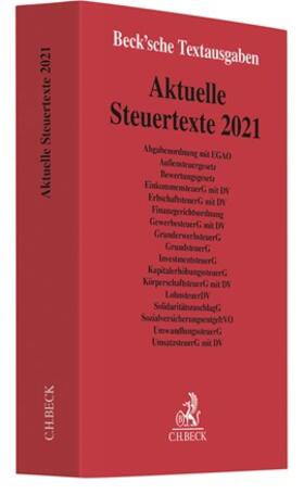 Aktuelle Steuertexte 2021 | Buch | sack.de