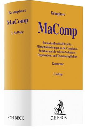 Krimphove |  MaComp | Buch |  Sack Fachmedien