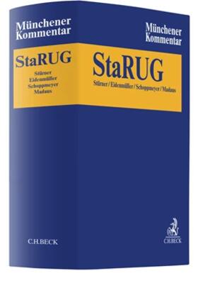 Stürner / Eidenmüller / Schoppmeyer | Münchener Kommentar zum StaRUG | Buch | 978-3-406-76825-5 | sack.de